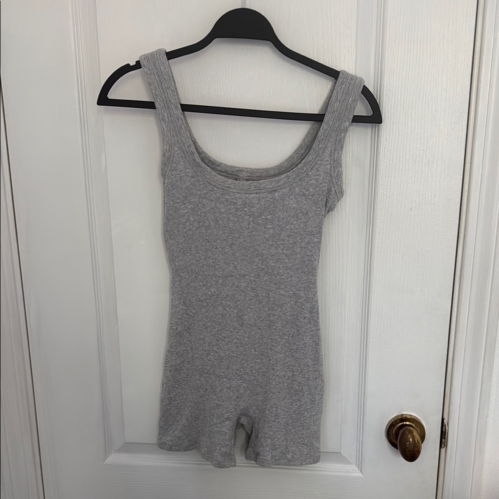 SKIMS Stretch Cotton Rib Romper